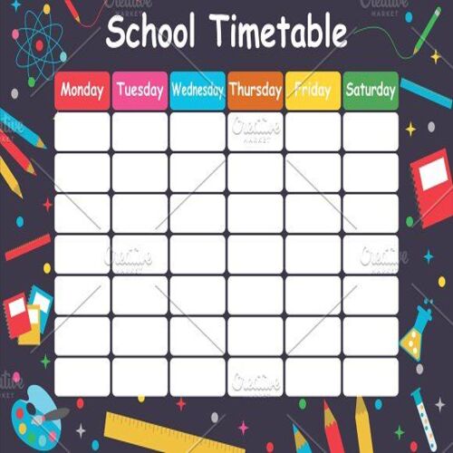 Advanced Timetable Creator